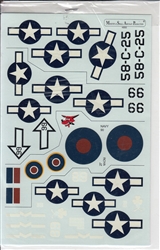 MASP DECALS 1/48 TBF/TBM AVENGER