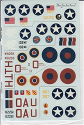MASP DECALS 1/48 douglasa a-20b/c