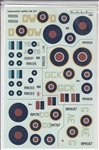 MASP DECALS 1/48 SUPERMARINE SPITFIRE MK.XIV