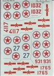 MASP DECALS 1/48 KOREAN WAR MIG-15'S