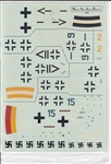 MASP DECALS 1/72 FOCKE-WULF FW-190D