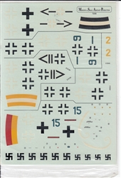 MASP DECALS 1/72 FOCKE-WULF FW-190D