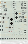 MASP DECALS 1/72 FOCKE-WULF FW-190A-8