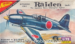 NICHIMO 1/72 Mitsubishi J2M3 Raiden (Jack) The Japanese Navy Intercepter Fighter