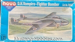 NOVO 1/72 D.H.Vampire-Fighter Bomber