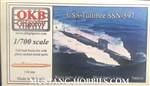 OKB Grigorov 1/700 USS tullibee SSN-597 submarine