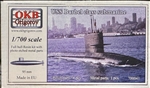OKB GRIGOROY 1/700 USS Barbel class submarine