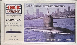 OKB GRIGOROY 1/700 USS Barbel class submarine