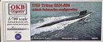 OKB GRIGOROY 1/700  USS Triton SSN-586, Attack Submarine configuration