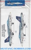 1/48 HM DECALS F/A-18A HORNET A21-57 CO 3 SQN 75TH ANNIVERSARY 1991