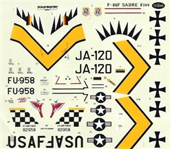 1/72 F86F Sabre Jet