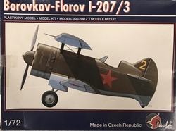 PAVLA MODELS 1/72 Borovkov-Florov I-207/3