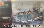 PEGASUS 1/LCVP Landing Craft with Crew and Soldiers E-Z BUILD