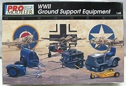 MONOGRAM PRO MODELER 1/48 WWII Ground Support Equipment