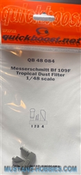 QUICK BOOST 1/48 Bf109F Tropical Filter for HSG