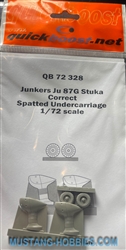 QUICK BOOST 1/72 Ju87G Stuka Correct Spatted Undercarriage for ACY