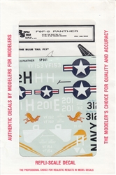 REPLI-SCALE DECALS 1/48 F9-F-5 PANTHER VF-153, VF-154, VF-192