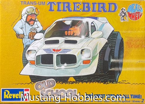 1971 Vintage Revell Deals Wheels Trans-Um Tirebird Model Kit