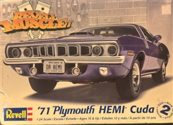 REVELL 1/25 '71 Plymouth Hemi Cuda Revell Muscle