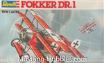 REVELL 1/28 Fokker DR.1 WW I Aces