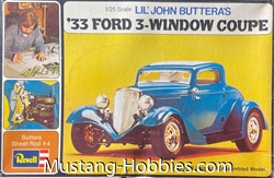REVELL 1/25 Li'l John Buetera's '33 Ford 3-Window Coupe