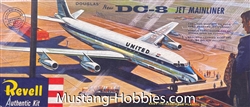 REVELL 1/143 Douglas' New DC-8 Jet Mainliner
