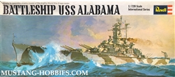 Revell 1/720 Battleship USS Alabama