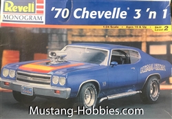 REVELL/MONOGRAN 1/24 1970 Chevelle 3Â´n1