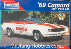 MONOGRAN 1/24 69 Camaro Indy Pace Car