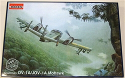 RODEN 1/48 OV1A/JOV1A Mohawk Vietnam/Later era Armed Observation & Intelligence USAAF Aircraft