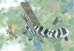 RODEN 1/48  Fokker D VII (Early) WWI German BiPlane Fighter