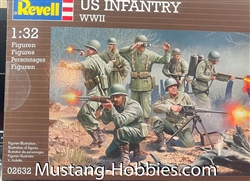 REVELL GERMANY 1/32 US INFANTRY WWII