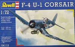 REVELL GERMANY 1/72 F-4 U-1 Corsair