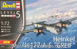 REVELL GERMANY 1/72 Heinkel He 177A-5 "Greif"