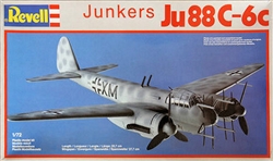 REVELL GERMANY 1/72 Junkers Ju88 C-6c