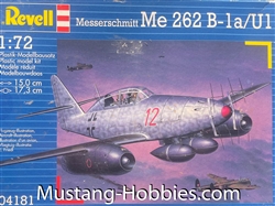 Revell Germany 1/72 Messerschmitt Me 262 B-1a/U1