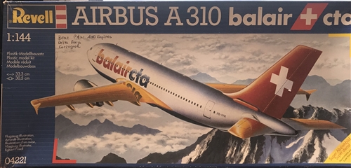 BALAIR CTA 1//144 REVELL DECAL AIRBUS A310-04221