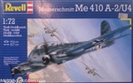 REVELL GERMANY 1/72 Messerschmitt Me 410 A-2/U4