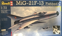 REVELL GERMANY 1/72 Mikoyan Gurevich Mig-21F-13 Fishbed C