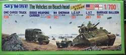 SKYWAVE 1/700 THE VEHICLES ON THE BEACH HEAD