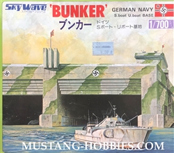 SKYWAVE 1/700 Bunker (German Navy S-boat U-boat Base)