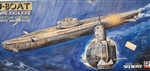 SKYWAVE/PIT-ROAD 1/700 U-Boat Types XXI & XXIII