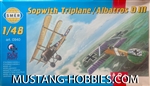 SMER 1/48 Sopwith Triplane / Albatros D III Dog Fight