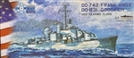 SNOWMAN MODELS 1/700 USS Gearing Class DD-742 Frank Knox & DD-831 Goodrich 2 x Kits