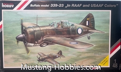 SPECIAL HOBBIES 1/48 Brewster Buffalo model 339-23 "In RAAF & USAAF Colors"