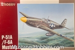 SPECIAL HOBBIES 1/72 P-51A / F-6A Mustang