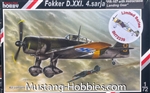 SPECIAL HOBBIES 1/72 Fokker D.XXI â€žFR-167 with Retractable Landing Gear"