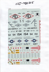 SUPERSCALE INT. 1/48 F-14 VF-102, VF-14