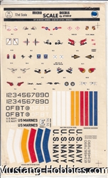 SUPERSCALE INT. 1/72 PRE-WAR Aero Squadrons Markings & Insignia