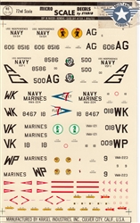 SUPERSCALE INT. 1/72 U.S. NAVY & MARINE SKYHAWKS A-4C & A-4E